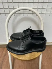 DR. MARTENS ドクターマーチン 1461 3 ホール モノ THE B ドビ シューズ EU41 ブラック