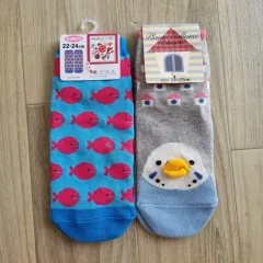 日本からの輸入 スニーカー 靴下 22 ー 25cm 2 ファミリーグループ