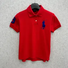 90 ポロ Ralph Lauren(ラルフローレン) ビックポニー レディース 半袖 カラーTシャツ