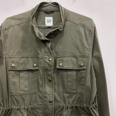 GAP ジャパン マルチポケット スタンドカラー サファリ マウンテンパーカー ジャケット
