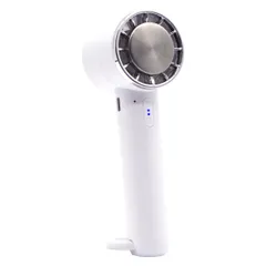 新品 ペルチェ クールハンディファン ホワイト 冷却プレート ネックファン 首掛け扇風機 携帯扇風機 ネッククーラー 野外