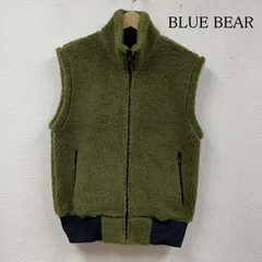 ブルーベアー フリース ジップアップ ベスト 前開き ボア スタンドカラー ジャケット メンズ S ISItems【USED】【古着】【中古】50126353
