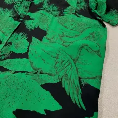 XL) Moschino Jeans モスキーノ レーヨン シャツ