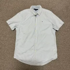 L Tommy Hilfiger(トミーヒルフィガー) ストライプ 半袖 シャツ