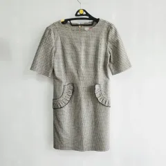 1325 8seconds(エイトセカンズ) 半袖 ワンピース フリルポケット s サイズ