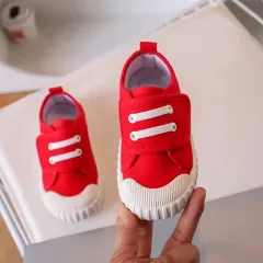 赤ちゃん 赤 スニーカー (サイズ25) 新品