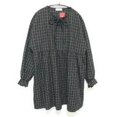 チェック ワンピース F_M0843