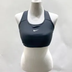 Nike(ナイキ） スウッシュ パッド ブラジャー トップス 黒 90 L パーマネント