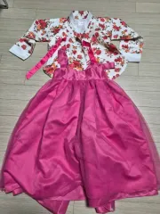 女児 ピンク 融合 チマチョゴリ ドレス セット 11