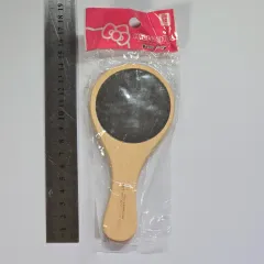 ヴィンテージ レトロ レトロ文具 サンリオ ハローキティ 木質 ハンドミラー （ 2014 ）