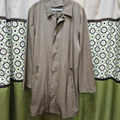 DKNY メンズ カーキ 春 秋 コート