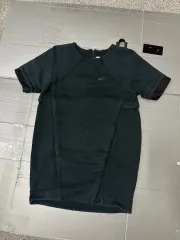 NIKE(ナイキ) ロゴ 半袖 ワンピース 黒 S