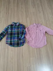 ポロ Ralph Lauren(ラルフローレン) 男児 シャツ チェック/ストライプセット