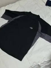 00s THE NORTH FACE(ザノースフェイス) ブラックレーベル Y2K スリット 半袖