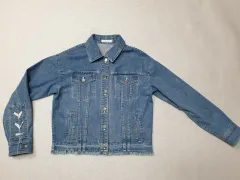 ソールジア デニムジャケット レースアップ POINT レディース 85 90