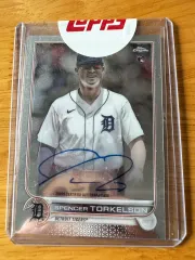 スペンサー・トケルソン ルーキー・オート・デトロイト・タイガース・野球カード