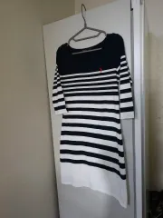 ポロラルフローレン ストライプ 半袖 ワンピース