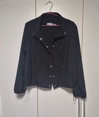 カルバン・クライン SSシーズン 薄いシャーリングジャケット ブラック