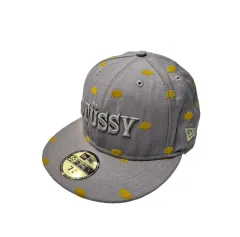 オールド ステューシー 刺繍 ロゴ x NEW ERA