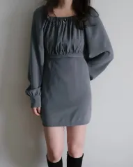 チャコール ワンピース 新品