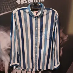 TOMMY JEANS(トミー ジーンズ ) ストライプ 長袖 シャツ