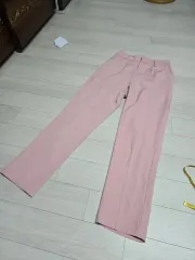 ピンク色 レディース スーツ ズボン
