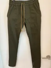 FEAR OF GOD フィアオブゴッド 初回版 3rd ジッパーデザインテープ パンツ (large₍ラージ))