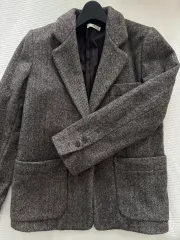 withyoon ヘリンボーン ジャケット コート