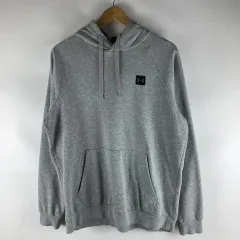 UNDER ARMOUR(アンダーアーマー) グレー 裏起毛 フード付きTシャツ L 250928