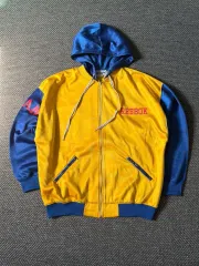 90s Reebok(リーボック) スポーツ フード付き ジップアップパーカー ヴィンテージ ジャケット （ 105 ー 110 ）