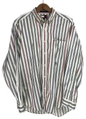 314 Tommy Hilfiger(トミーヒルフィガー) オーバーサイズ 長袖シャツ ( M ）
