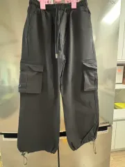 ブラック カーゴ ズボン m