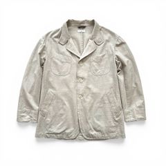 80s Giorgio Armani Linen Silk Coverall - メルカリ