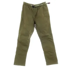 【中古】グラミチ Gramicci ストレッチ コットン イージーパンツ オリーブ【サイズM】【メンズ】