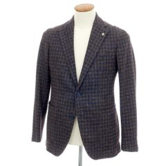 中古】フランコミヌッチ franco minucci シルクコットン ストライプ柄 