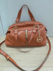 マイケル・コース オレンジ色 トートバッグ + ショルダーストラップ