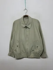 (L) バーバリー ブルゾン アウター ベージュ コットンジャケット 日本版