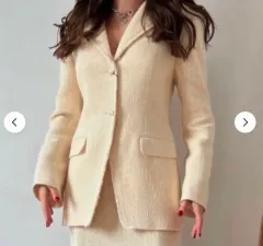 ZARA(ザラ) ツイード レディース ジャケット xs サイズ