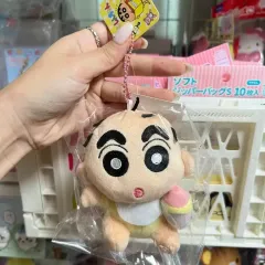 新品 日本 ベイビー クレヨンしんちゃん 人形 キーリング キーホルダー