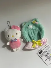 サンリオ ハローキティ 人形 キーホルダー クマ マント セット