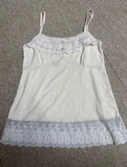 レース キャミソール アイボリー