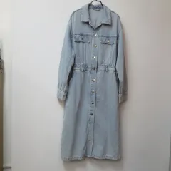 H ＆ M エイチ・アンド・エム ライトブルー デニム ワンピース