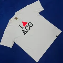 ナイキ ACG ロゴ プリント 白 半袖 Tシャツ