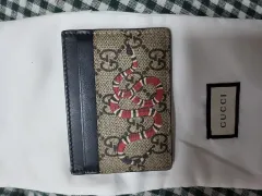 グッチ キングスネーク カードウォレット