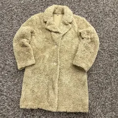 S ユニクロ フリース ボアコート