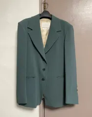 緑 ブレザー ジャケット