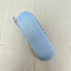 新品 UV 紫外線 遮断 晴雨兼用傘 超軽量 ミニ カプセルケース ブルー 空