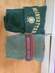 起毛フード付き上下セット