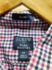 J CREW J.Crew(J.クルー) スリムフィット フレックス ウォッシュド チェック シャツ