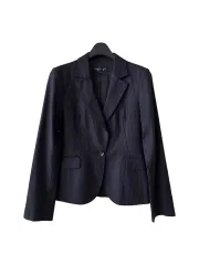 44) INDIVI ストライプ スーツ ジャケット